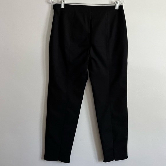 S.John Black Split Hem Slim High Rise Ankle Trousers - Picture 2 of 9